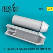 1/32 F-14A closed exhaust nozzles