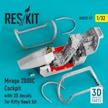 1/32 Mirage 2000C Cockpit