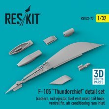 1/32 F-105D Thunderchief detail set