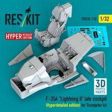 ResKit RSU320110 Cockpit F-35A Lightning II 1/32