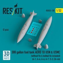 1/32 300 gallon fuel tank AERO 1D USN & USMC