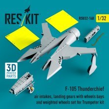 ResKit 1/32 F-105 Thunderchief Set Ext�rieur pour Trumpeter