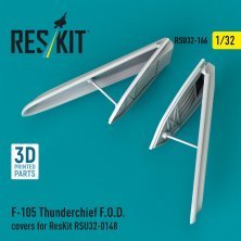 Reskit F-105 Thunderchief Couvercles FOD 1/32