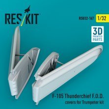 Reskit Couvercles FOD F-105 Thunderchief 1/32 Trumpeter