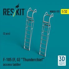 1/32 F-105 F, G Thunderchief 2x access ladders