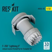 1/32 F-35B Lightning II exhaust nozzle Parked/Fly