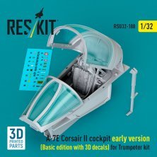RESKIT 1/32 A-7E Corsair II Fr�he Cockpit Basic Trumpeter