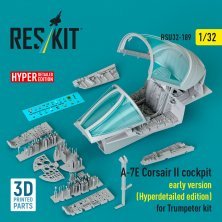 RESKIT 1/32 Cockpit A-7E Corsair II Early f�r Trumpeter