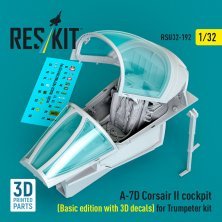 ResKit 1/32 A-7D Corsair II Cockpit Basic f�r Trumpeter