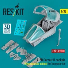 RESKIT Cockpit A-7D Corsair II Hyperdetailliert 1/32 Trumpeter