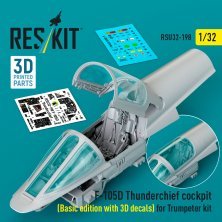 ResKit 1/32 F-105D Thunderchief Cockpit Basic Edition