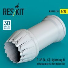 Reskit Schubd�se F-35A Lightning II 1/32 f�r Italeri