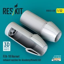 Reskit Tuy�res F/A-18 Hornet 1/32 Academy/Kinetic
