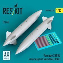 Reskit 1/32 Tornado 2250L Unterfl�geltanks RAF RSAF