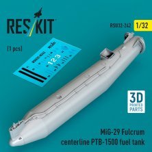 Reskit 1/32 MiG-29 Fulcrum R�servoir Ventral PTB-1500