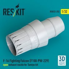 Reskit Tuy�re F100-PW-229 F-16 Fighting Falcon 1/32 Tamiya