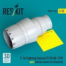 Reskit Tuy�re F100-GE-129 F-16 Fighting Falcon 1/32 Tamiya