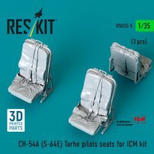 Reskit 1/35 CH-54A S-64E Tarhe Pilots Seats