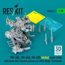 Reskit 1/35 Rotor Principal Repli� MH-60L UH-60A HH-60G