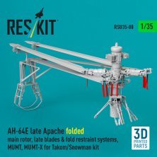 ResKit 1/35 AH-64E Apache Rotor Principal Repli� Set 2