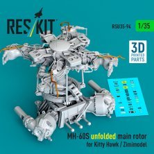 Reskit 1/35 MH-60S Ensemble rotor principal d�pli�