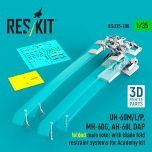 1/35 UH-60M/L/P,MH-60G,AH-60L folded main rotor