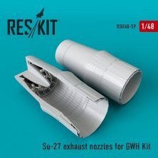 1/48 Su-27 exhaust nozzles