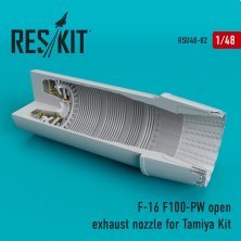 1/48 F-16 open exhaust nozzles