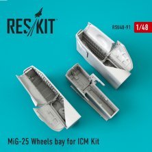 1/48 MiG-25 Wheels bay