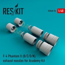 1/48 F-4 Phantom II B/C/D/N exhaust nozzles