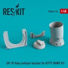 1/48 UH-1D Huey exhaust nozzles