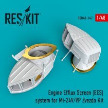 1/48 Mi-24V/VP Engine Efflux Screen system