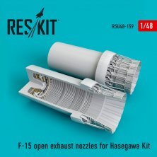 1/48 F-15 open exhaust nozzles