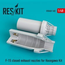 1/48 F-15 closed exhaust nozzles