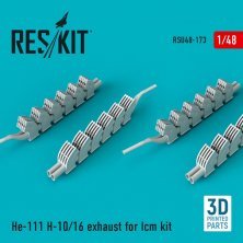 1/48 He-111 H-10/16 exhaust