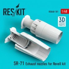1/48 SR-71 Exhaust nozzles