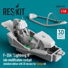 1/48 F-35A Lightning II late modificat.cockpit