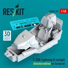 Cockpit-Detaillset F-35B Lightning II 1/48 für Tamiya Cockpit-Detaillset F-35B Lightning II 1/48 für Tamiya