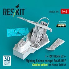 ResKit 1/48 F-16C Block 52 Detailliertes Cockpit PolAF/HAF ResKit 1/48 F-16C Block 52 Detailliertes Cockpit PolAF/HAF