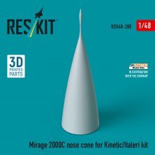 1/48 Mirage 2000C nose cone for Kinetic/Italeri