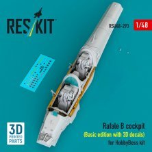 RESKIT 1/48 Rafale B Cockpit Basic - Hobby Boss
