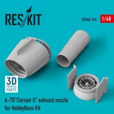 1/48 Vought A-7D Corsair II exhaust nozzle