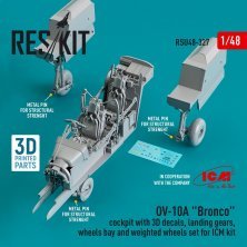 1/48 OV-10A Bronco Cockpit and landing gear