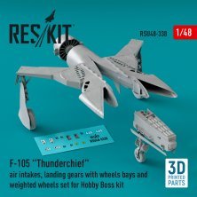 1/48 F-105 Thunderchief upgrade for Hobby Boss