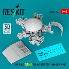 1/48 Sea King folded main rotor for Hasegawa