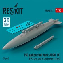 1/48 150 gallon fuel tank AERO 1C USN & USM