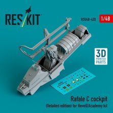 1/48 Rafale C cockpit Detailed edition