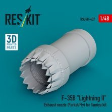 1/48 F-35B Lightning II exhaust nozzle Parked/Fly