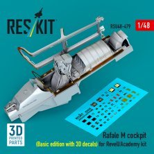 1/48 Rafale M cockpit Basic edition for Revell/Academy