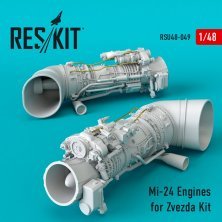 1/48 Mi-24 Engines